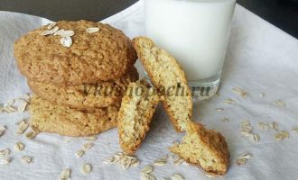 овсяное печенье с медом пошаговый рецепт