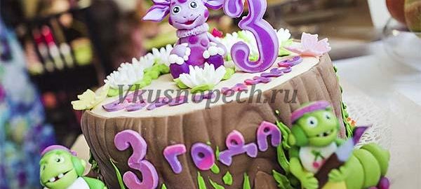 торт Лунтик