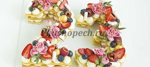 торт цифра