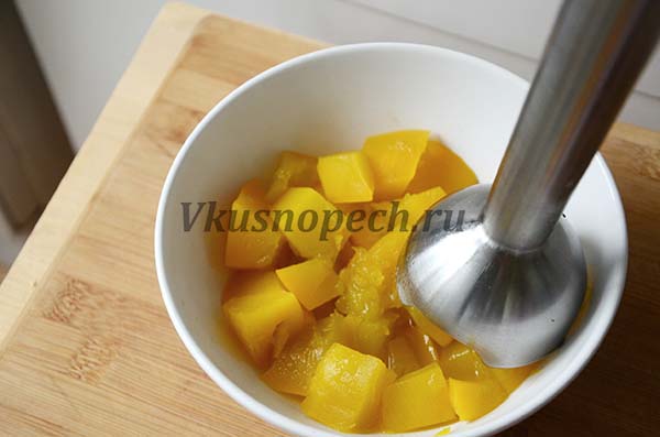 пюре из тыквы