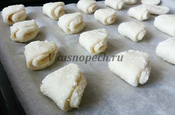 творожное печенье