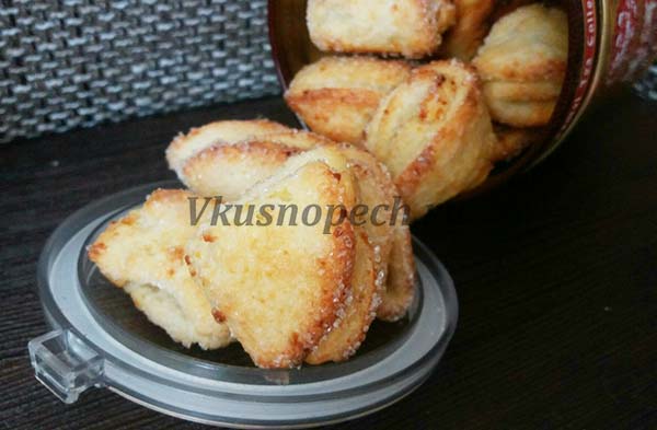 творожное печенье