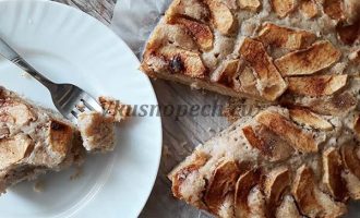 пирог с яблоками пошаговый рецепт