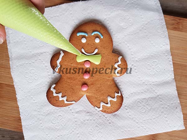 новогоднее печенье