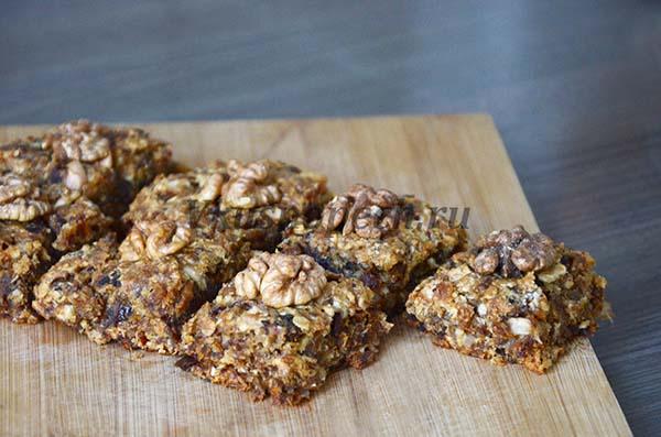 овсяное печенье с яблоками