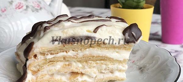 заварной торт пошаговый рецепт