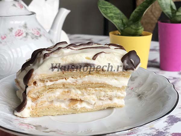 заварной торт пошаговый рецепт