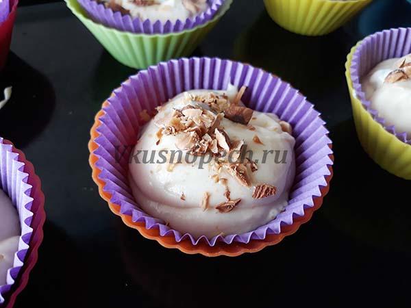 кексы в силиконовых формочках
