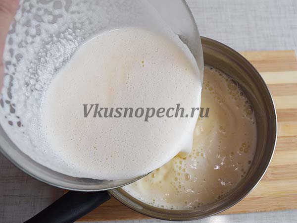 рецепт заварного крема