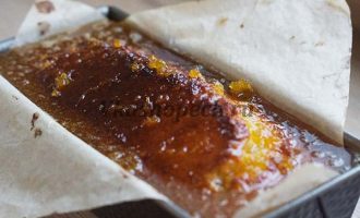 апельсиновый кекс с пропиткой