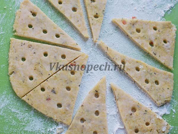 сырное печенье