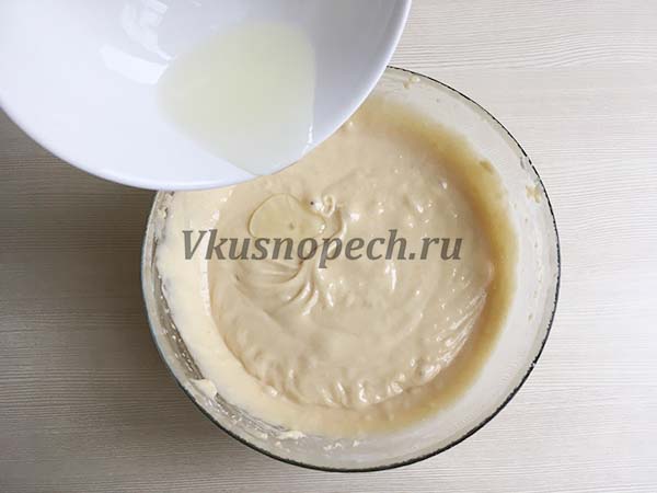 тесто для кекса