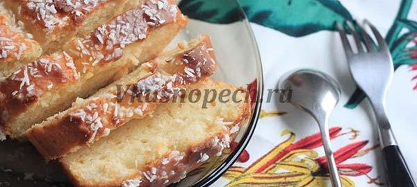 кекс с лимоном