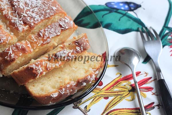 кекс с лимоном