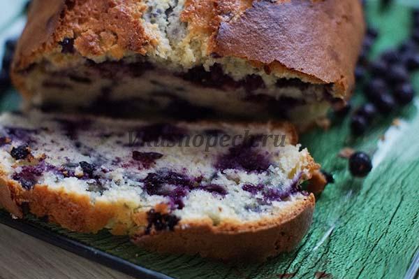 черничный кекс