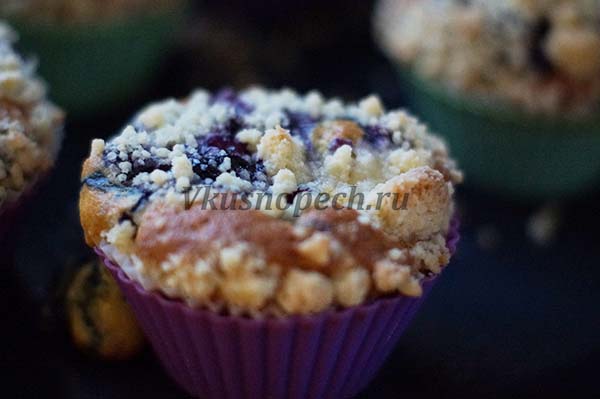 творожные кексы с ягодами