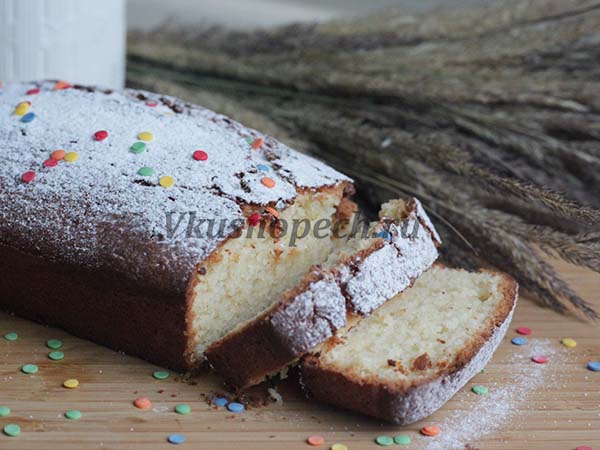 кекс с творогом