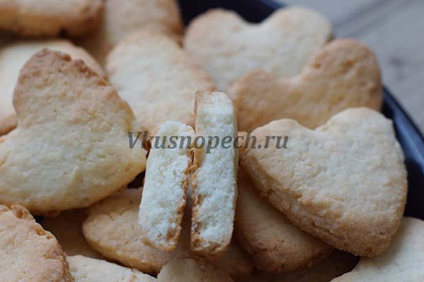 печенье с рисовой мукой