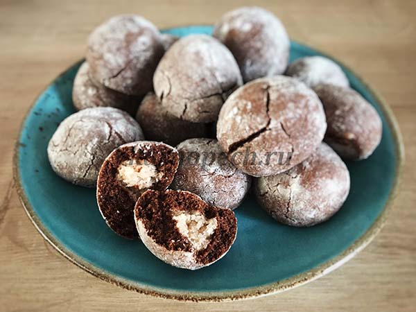 печенье с начинкой рецепт с фото