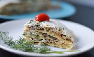 закусочный торт рецепт с фото