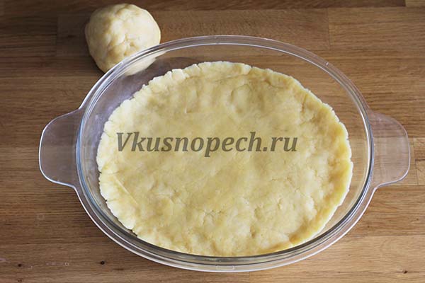 тесто для тертого пирога