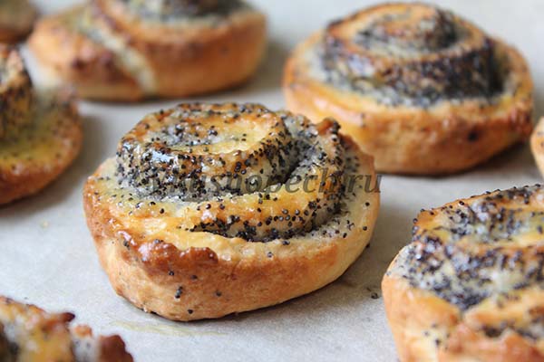 печенье с маковой начинкой