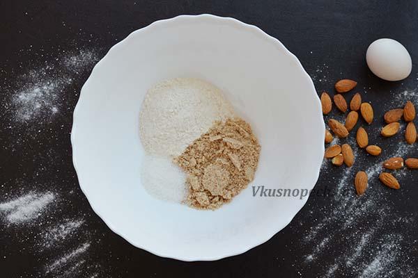 мука ореховая