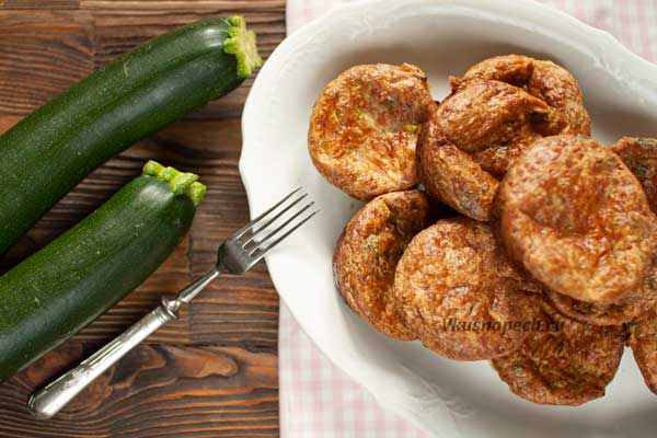 кексы из кабачков рецепт