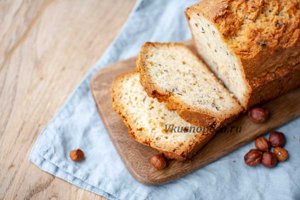 кексы с орехами: рецепт с фото