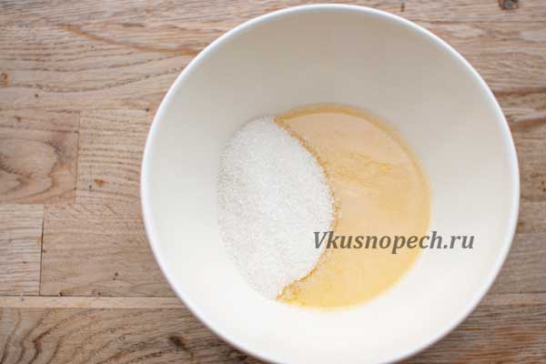масло с сахаром