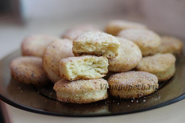 творожное печенье без яиц рецепт