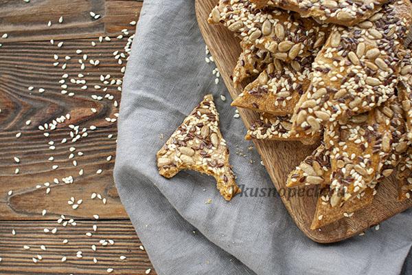 печенье с семечками