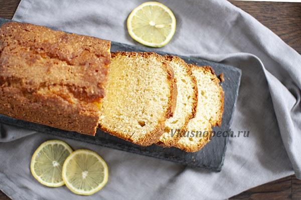 кекс на растительном масле