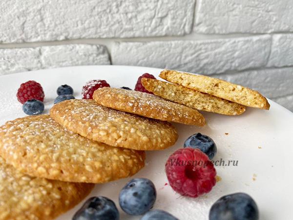 полезное печенье рецепт