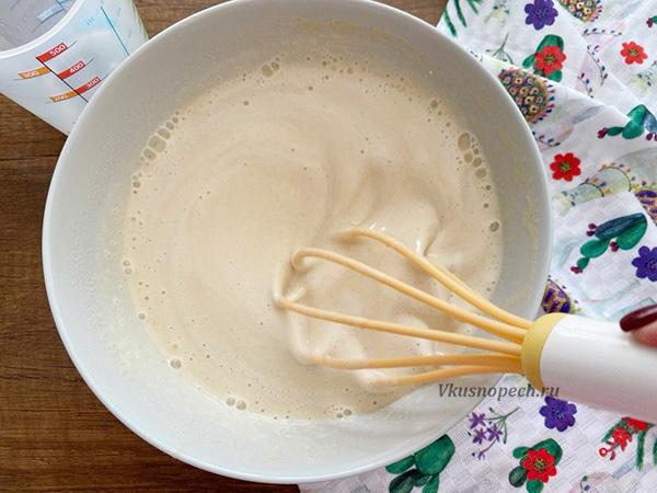 рецепт пп блинов