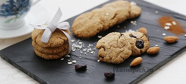 печенье из овсяных хлопьев диетическое