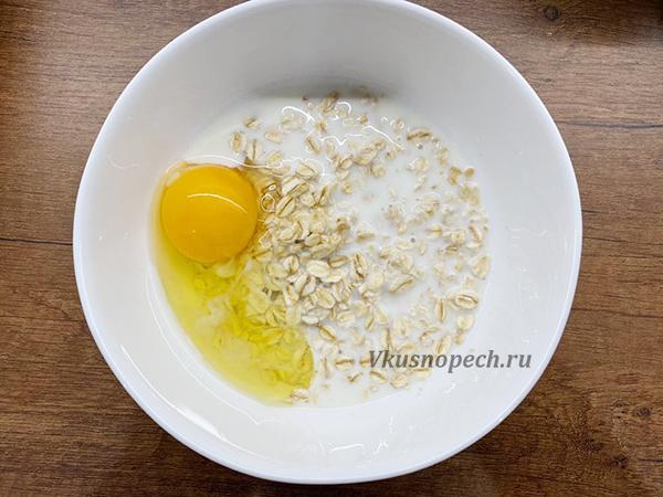 тесто для блина из овсянки
