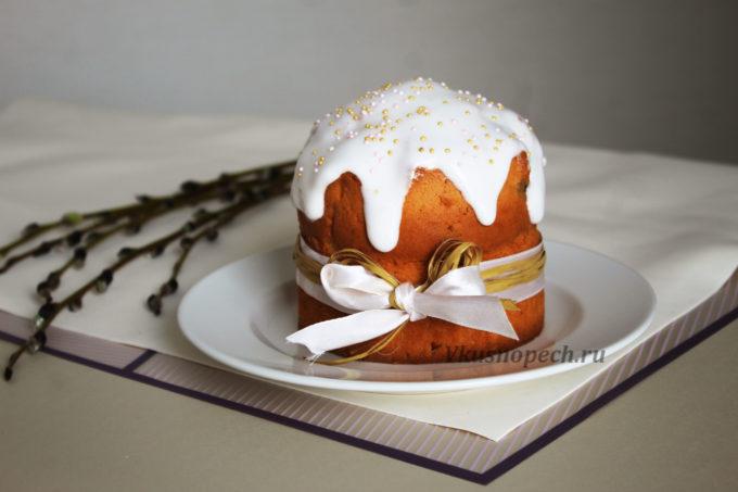 помадка с желатином для кулича