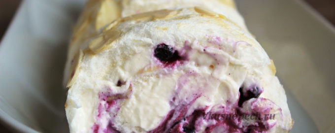 меренговый рулет пп