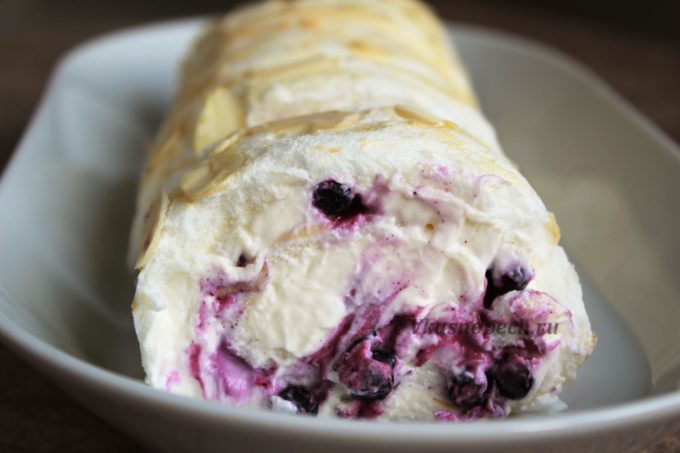 меренговый рулет пп