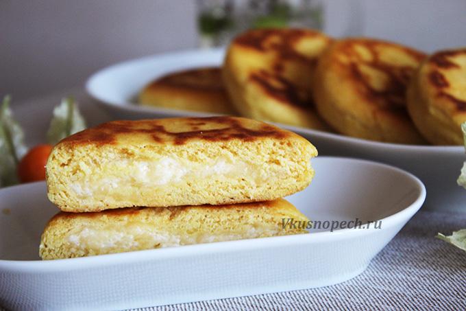 лепешки с сыром