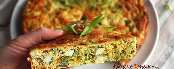 пп пирог с капустой рецепт