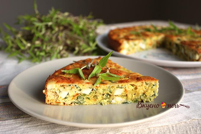 пирог с капустой