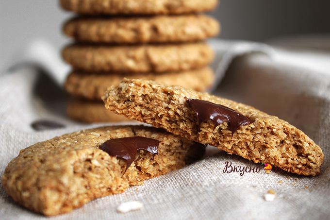 овсяное печенье без яиц