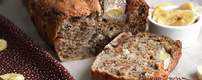 банановый кекс без муки