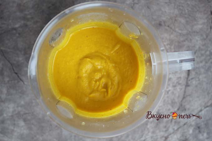 морковно яблочное пюре