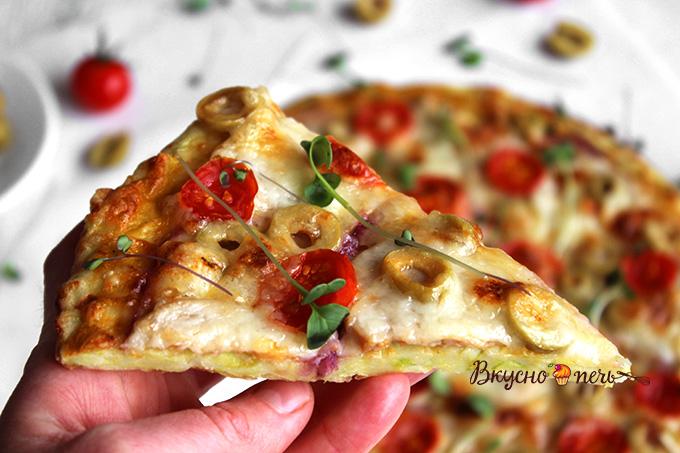 пп пицца с кабачком